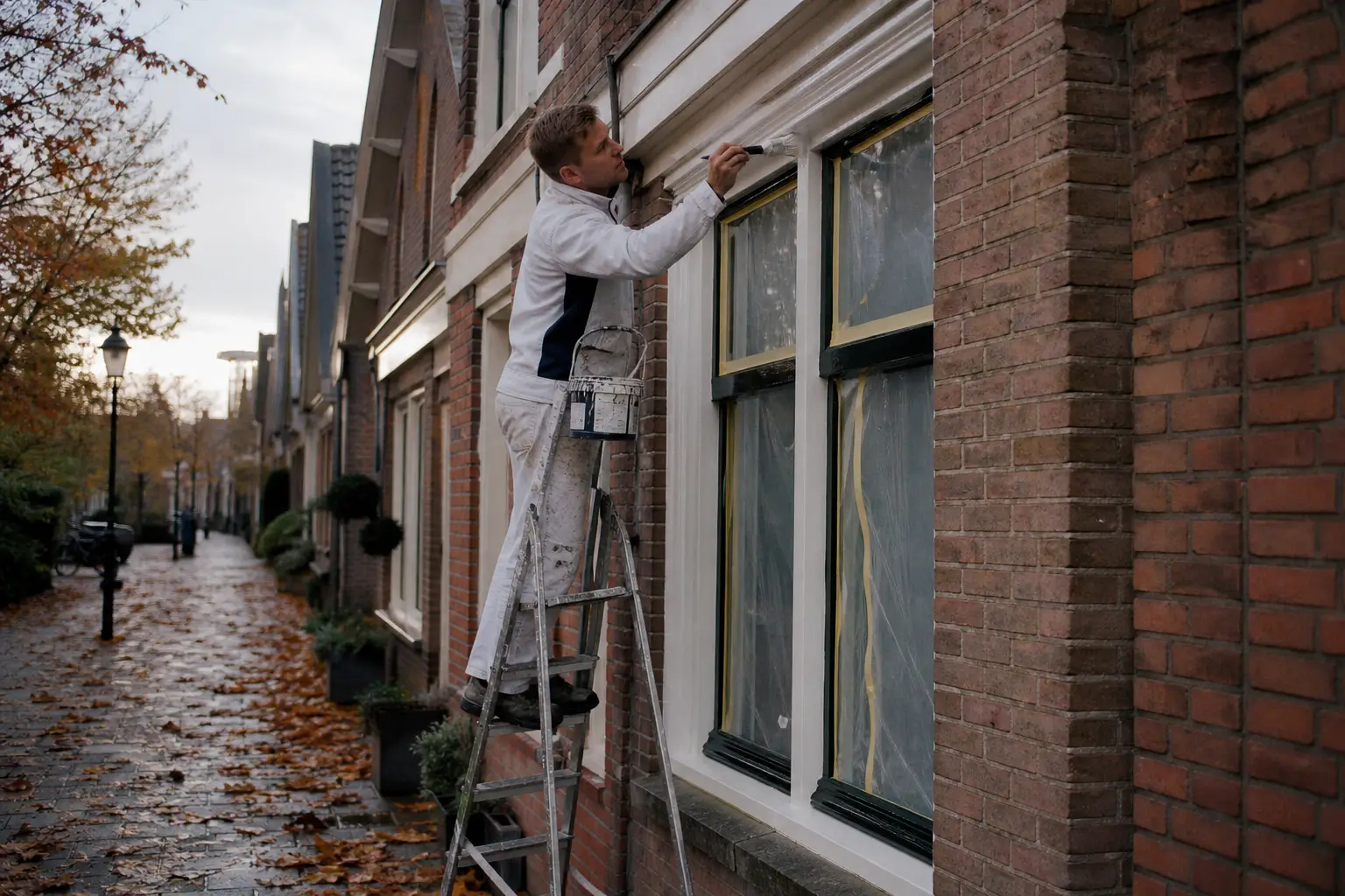 Welke schilderwerkzaamheden kun je in het najaar laten uitvoeren?